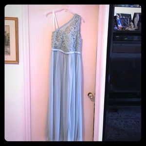 David’s Bridal Bridesmaid Dress in Sage